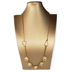 Vintage Trifari Rhinestone Necklace Extension